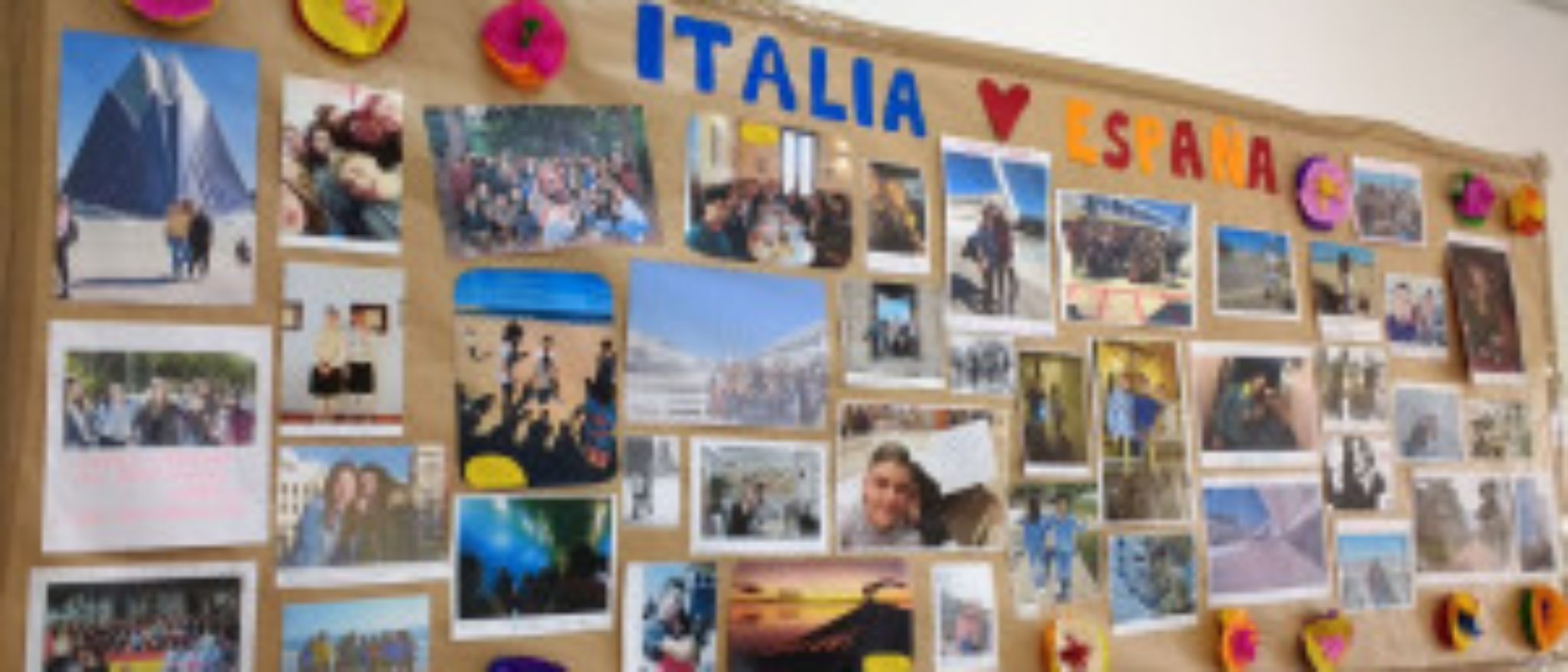 Mural realizado por los alumnos