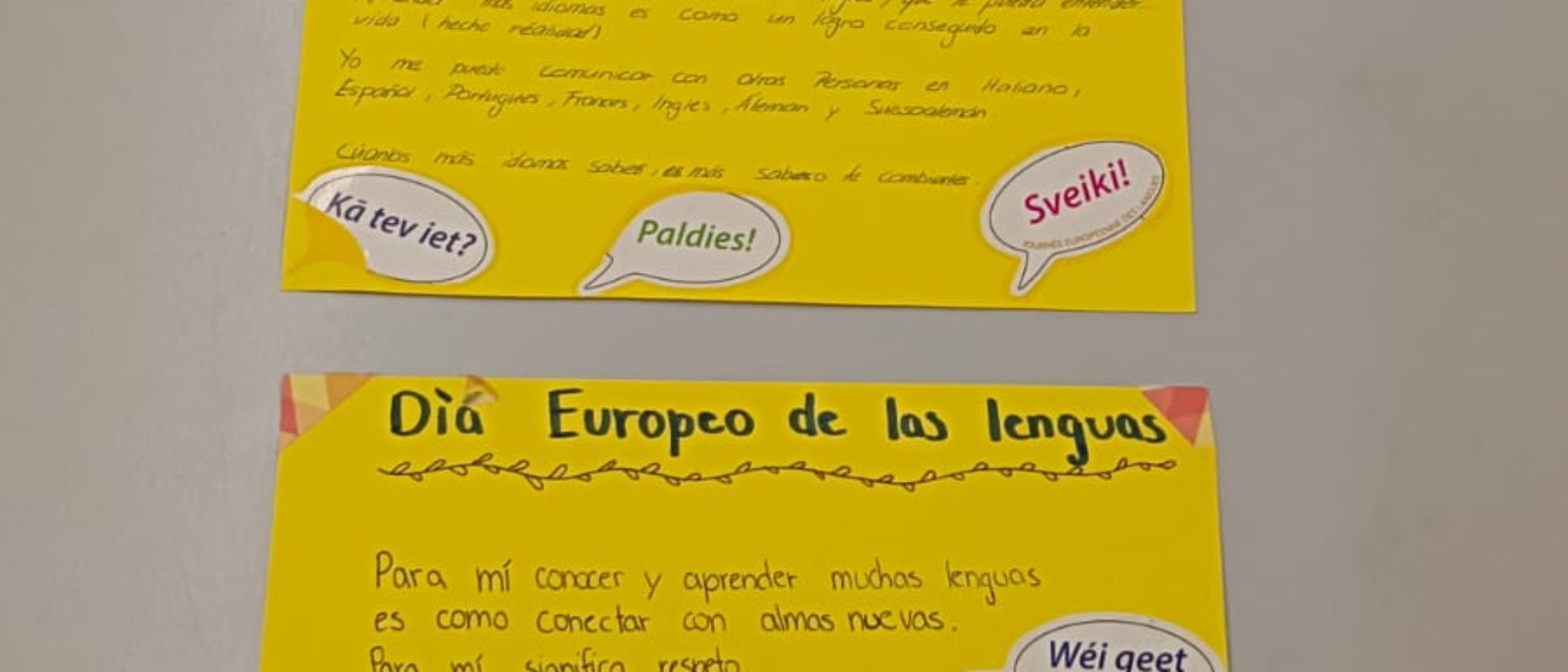 Día europeo de las lenguas en Grenchen