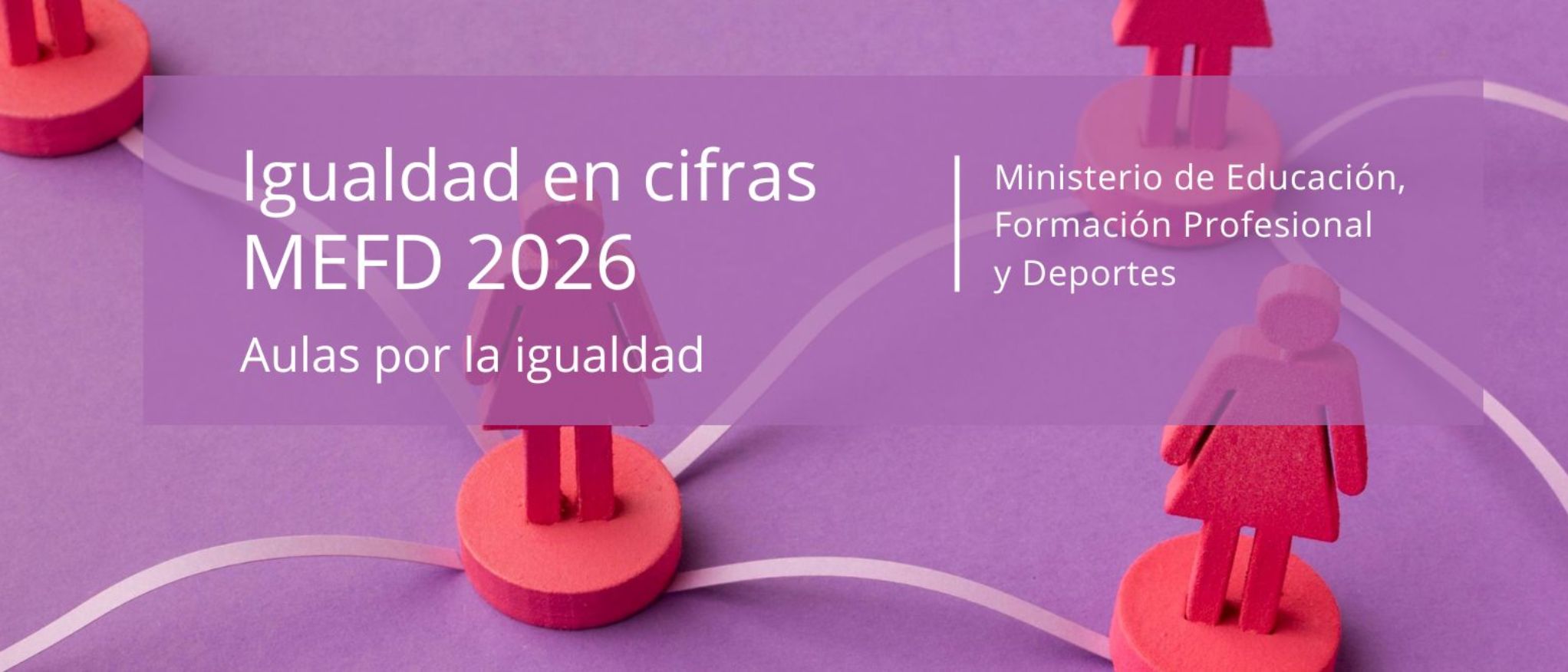 Imagen de la portada de la publicación Igualdad en Cifras MEFD 2026 