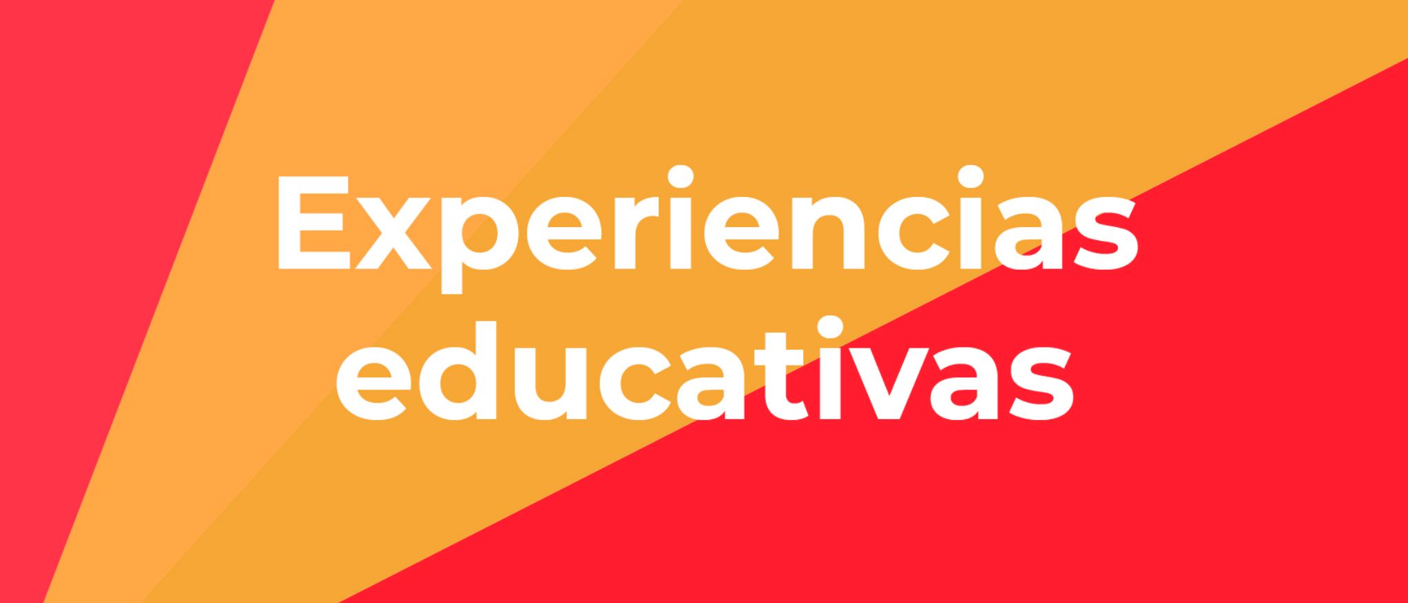 Cartel con texto: experiencias educativas CPES Otxarkoaga BHIP