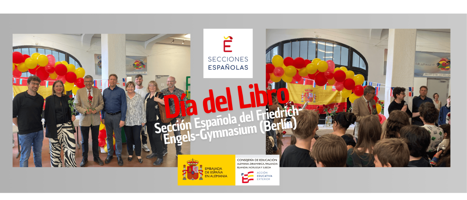 La Consejería apoya la celebración del Día del Libro en la Sección Española del Friedrich-Engels-Gymnasium