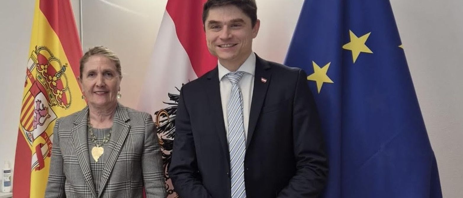 Reunión con Alexander Huber, secretario general del BMB