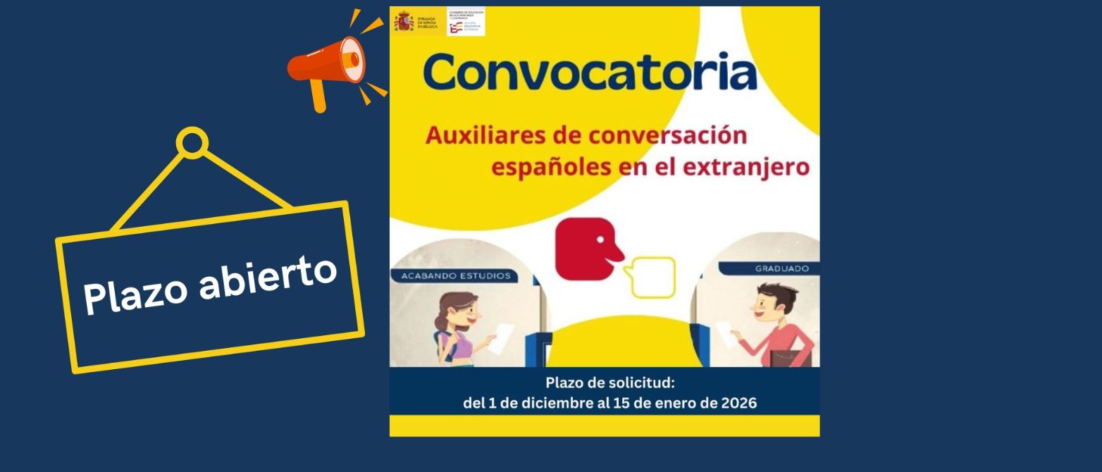 Convocatoria Auxiliares de conversación españoles en el extranjero