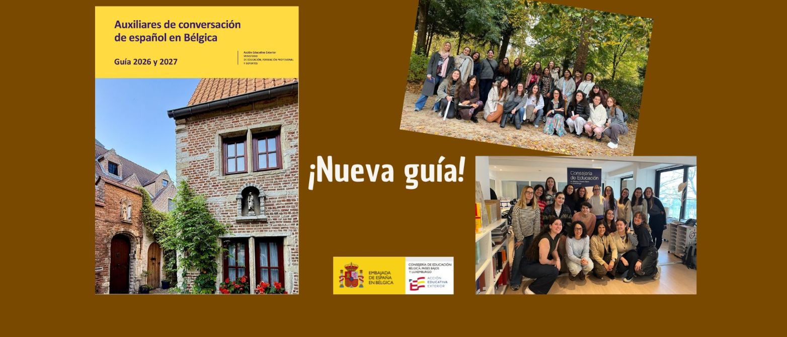 Guia de auxiliares de conversación de español en Bélgica