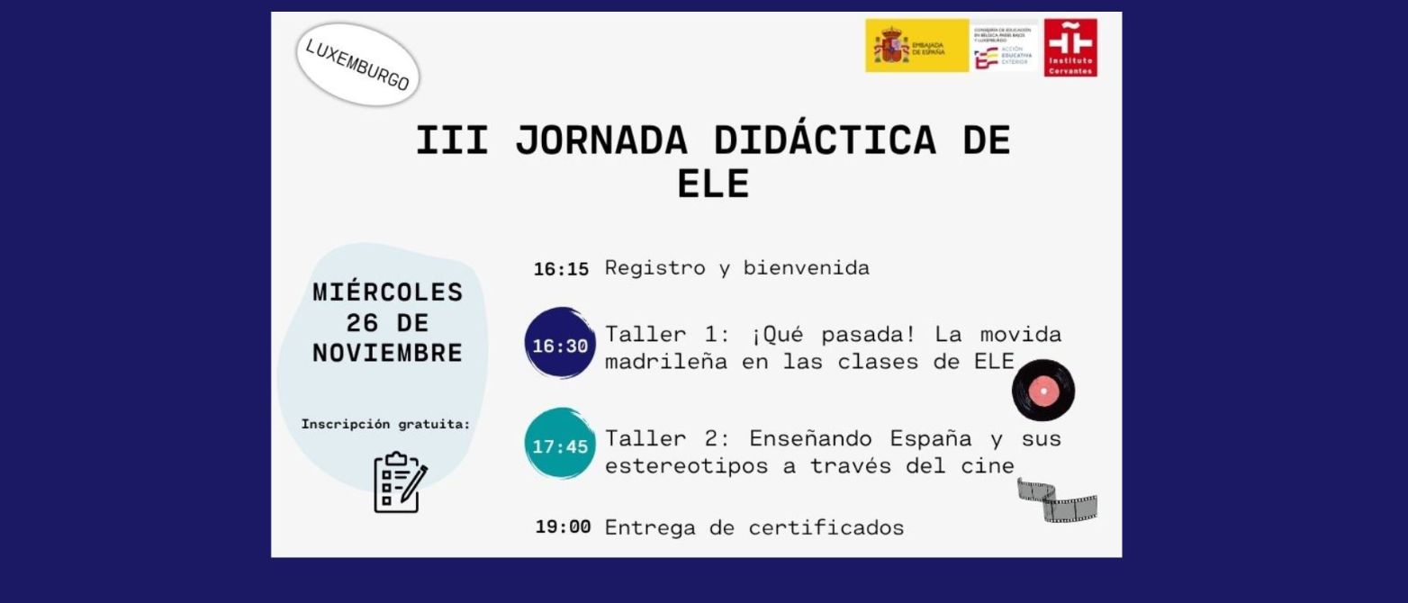 Jornada Didáctica de ELE en Luxemburgo