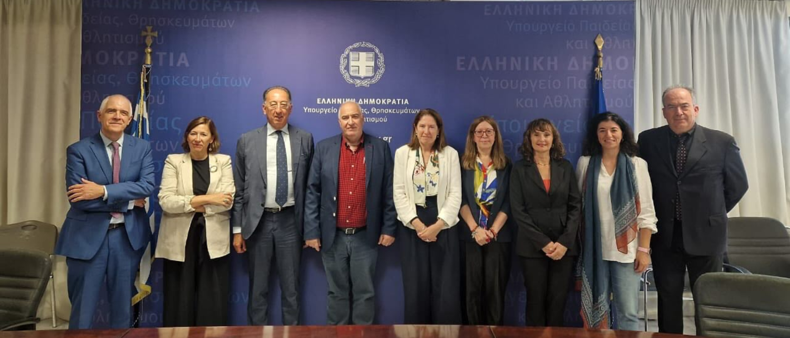 Acción educativa en Grecia