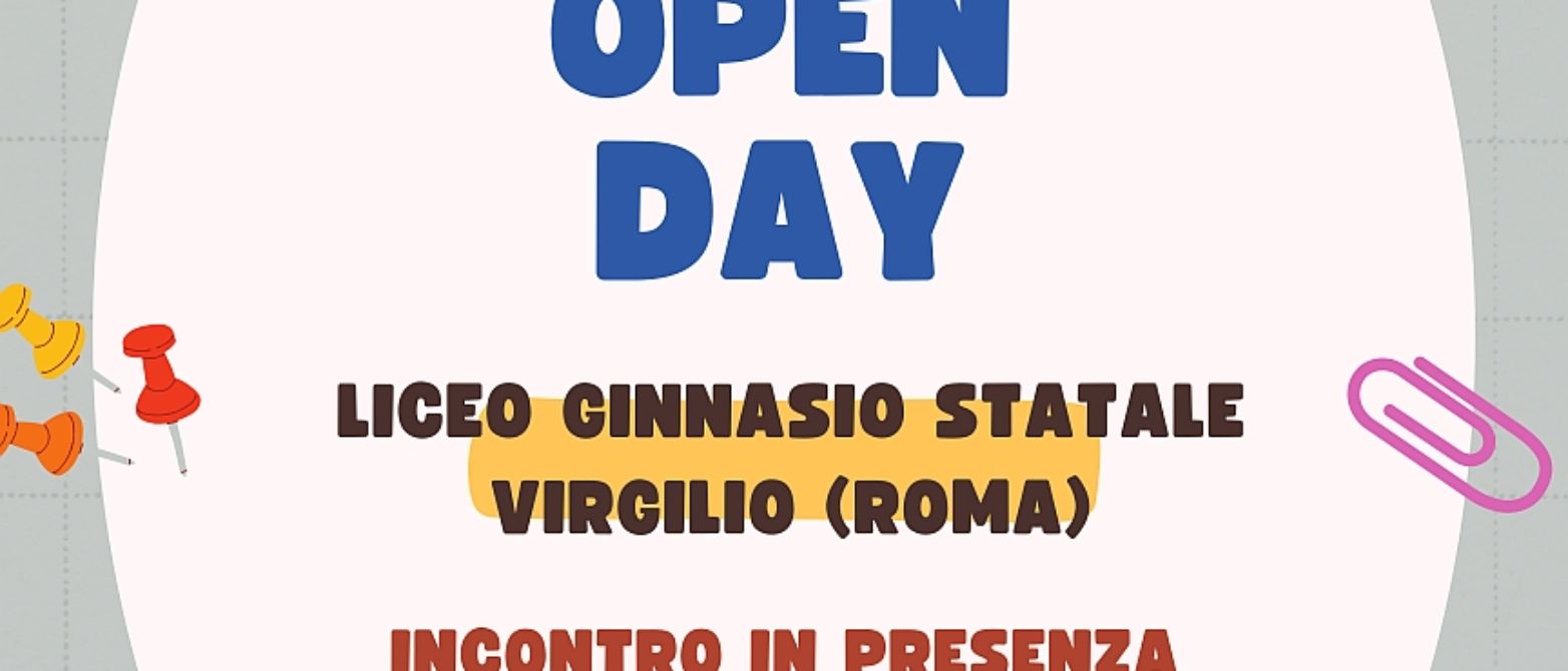 Locandina Open Day 26-1-2025