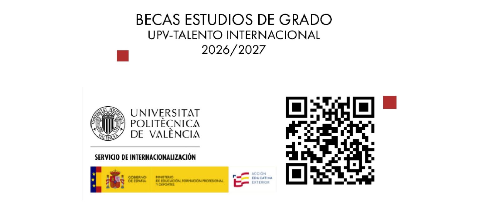 Becas Talento Internacional de la Universitat Politècnica de València