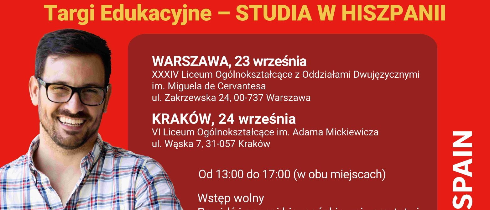 Targi Edukacyjne – STUDIA W HISZPANII