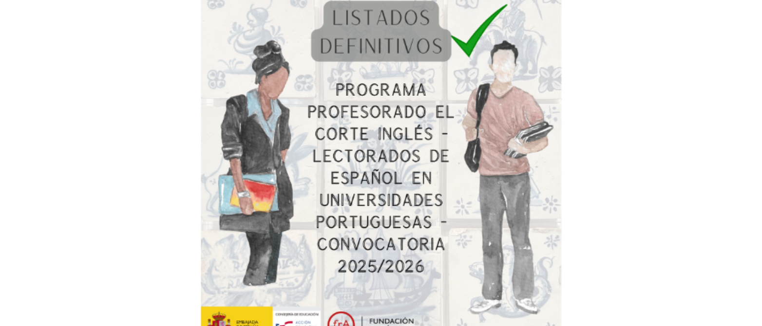 Profesores El Corte Inglés - Lectores de Español en Universidades portuguesas - Curso 2025-2026