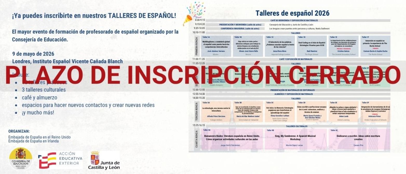 talleres londres 2026