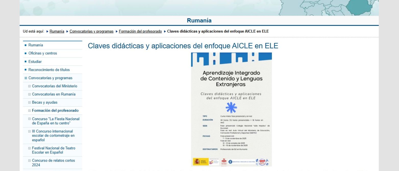 Curso AICLE