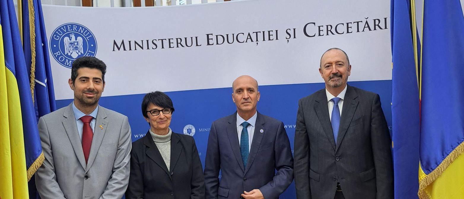 Reunión de la consejera de Educación en el Ministerio de Educación rumano