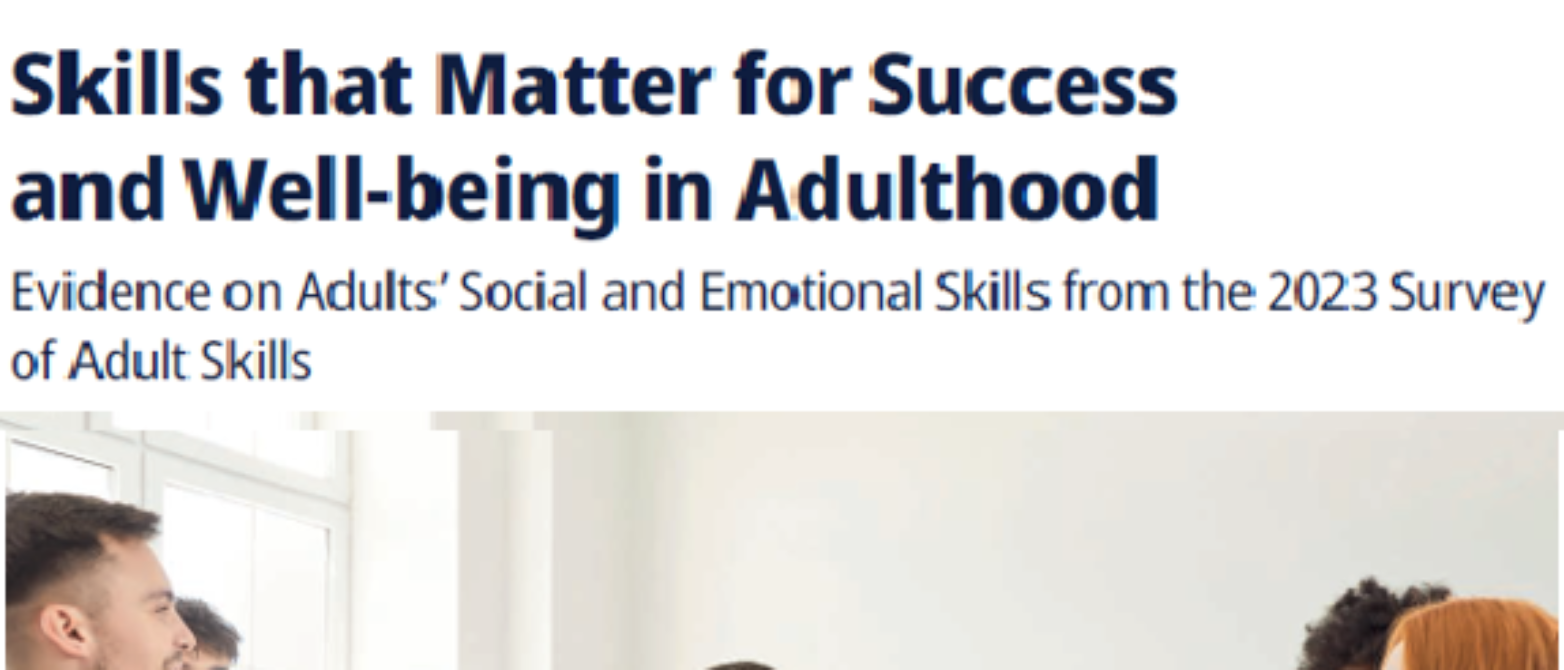 Habilidades decisivas para el éxito y el bienestar en la edad adulta