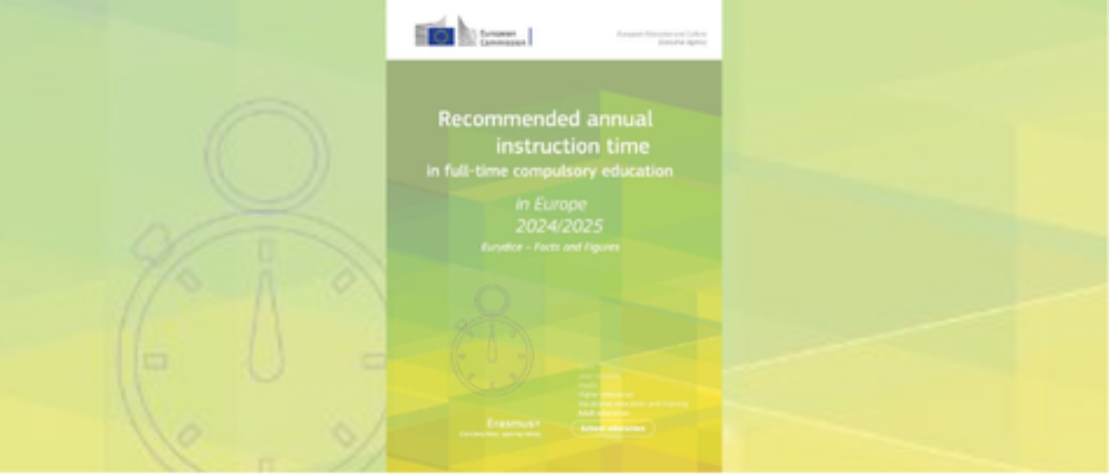Número de horas lectivas anuales recomendadas en la educación obligatoria a tiempo completo en Europa 2024/2025