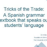 Tricks of the trade