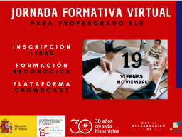 cartel jornada formativa virtual