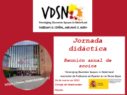 jornada didactica vdsn paises bajos