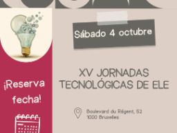 XV Jornadas tecnológicas de ELE