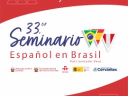 Abierto plazo de inscripción para el 33º Seminario Español en Brasil que tendrá lugar en los días 27 y 28 de marzo de 2026.  No te lo pierdas participa como ponente o asistente. Te esperamos.
