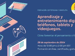 Formación: aprendizaje y entretenimiento digital