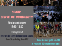 Spain: Sense of Community