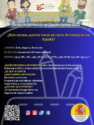 CURSOS de VERANO 2023 EN ESPAÑA