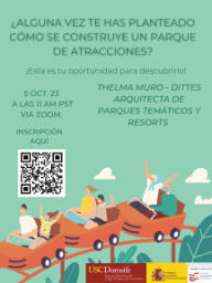 charla arquitectura parques tematicos