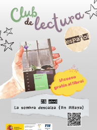 Cartel club de lectura CER Miami: La sombra descalza