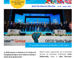 Portada boletín mayo 2026 Consejería Organismos Internacionales