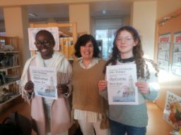 Ganadoras del concurso literario
