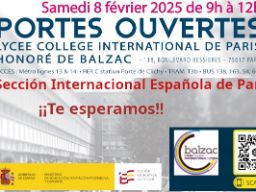 Jornada de Puertas abiertas. SIE Paris. Cité Internationale Honoré de Balzac. 
