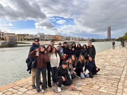 Estudiantes del Liceo Virgilio en Sevilla