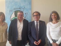 visita del consejero de Educación al Valais