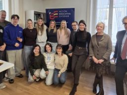 La consejería de Educación abre sus puertas a estudiantes de español del Kollegium Sanctus Spiritus de Brig