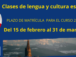 Plazo de matrícula ALCE para el curso 2026-2027