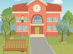 Ilustración escuela 