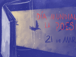 cartel del día de la poesía