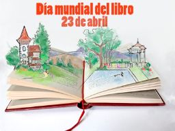 Cartel del día del libro