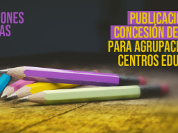 Concesión de las ayudas a agrupaciones de centros educativos 2023