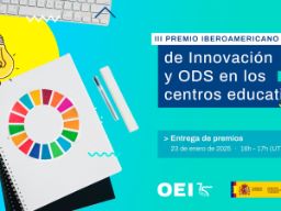 Acto de entrega del III Premio Iberoamericano de Innovación y ODS en los Centros Educativos