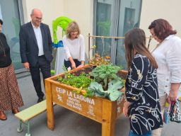 La ministra Pilar Alegría en su viaje a La Palma