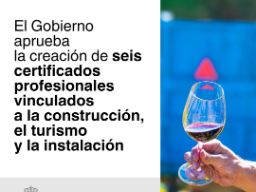 El Gobierno aprueba la creación de seis certificados profesionales vinculados a la construcción, el turismo y la instalación 