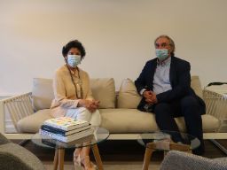 Celaá y March en Palma