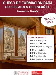 Formación en Salamanca 2026 para profesores de español