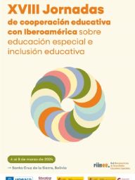 Cartel de las XVIII Jornadas RIINEE