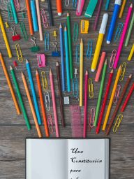 Cartel del Concurso Nacional Una Constitución para todos 2024