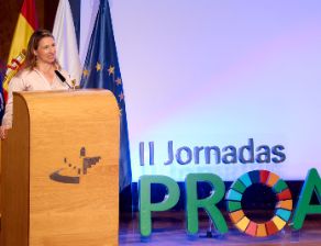 Mónica Domínguez durante su intervención