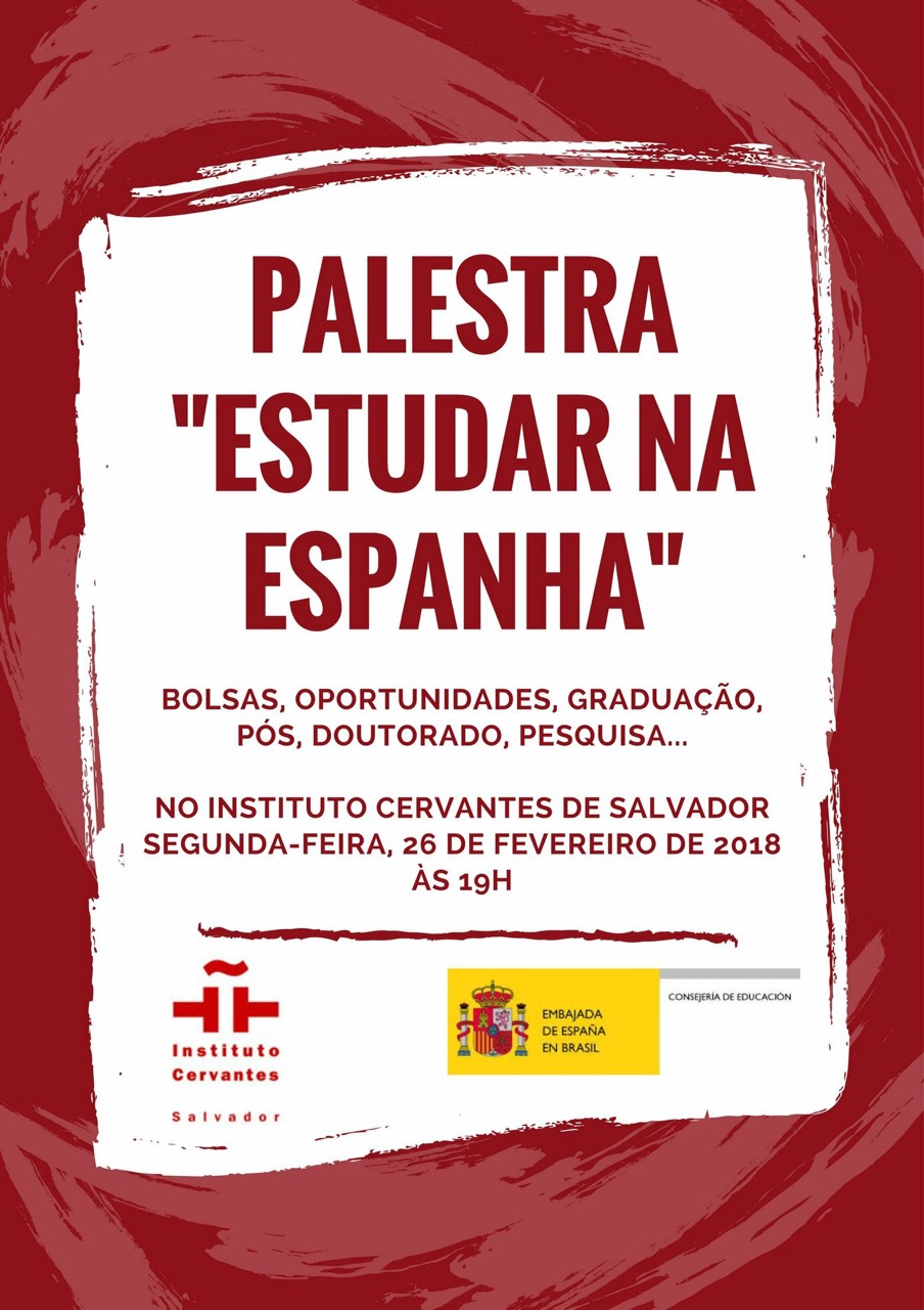 Salvador (BA) - Charla "Estudiar en España"
