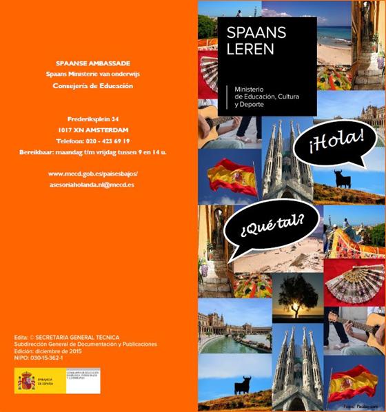 Imagen del folleto Spaans Leren